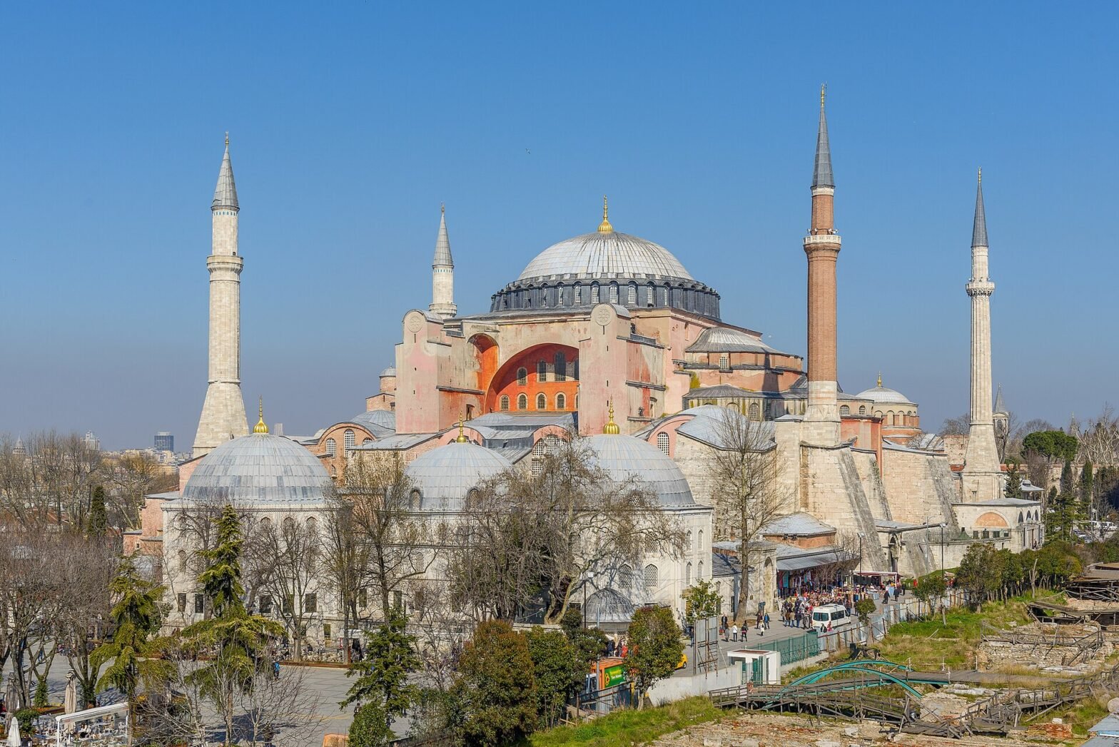 Hagia Sophia historic monument in Istanbul, Türkiye